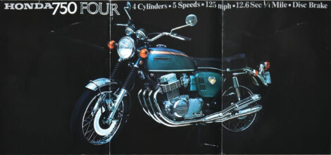 Motorcycle Sales Brochures of the Past Image